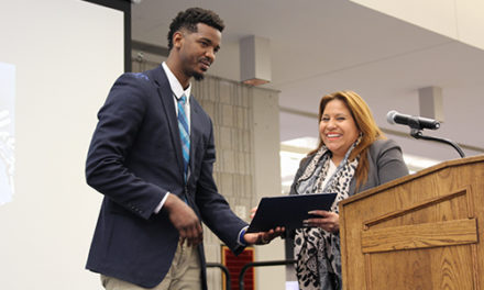Clayton Timas honored as the 2018 Distinguished African American Alumnus of the Year